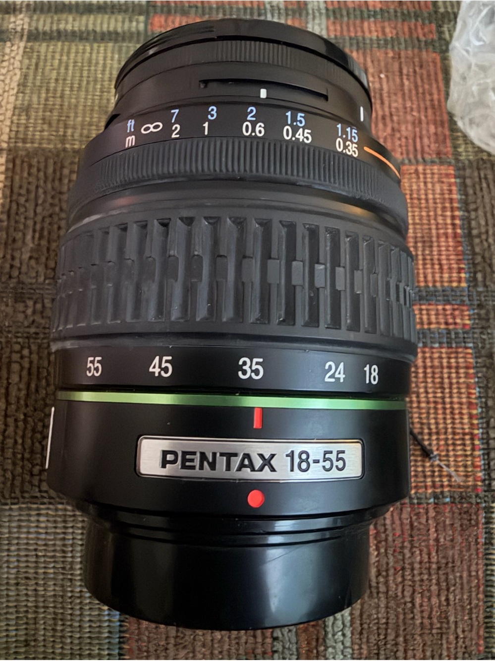 Pentax 18-55mm f/3.5-5.6 Zoom Lens SMC DA K-Mount